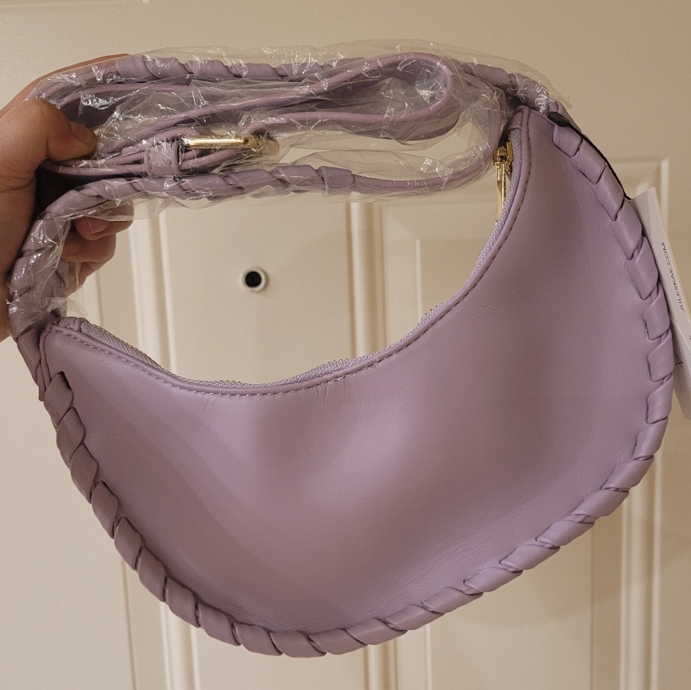 Jules Kae Lavender Vegan Crossbody Purse